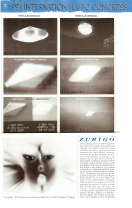 Foto Adoniesis al congresso di ufologia del 1994