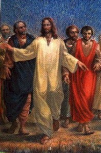 Gesù con i suoi discepoli