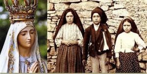 I protagonisti di Fatima nel 1917-Lucia, Francisco, Jacinta