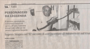 Remembering Eugenio: Death does not exist!