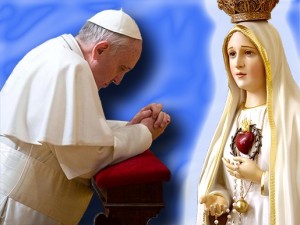 Papa Francesco e la Madonnina di Fatima