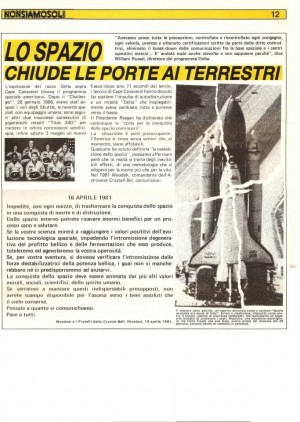 -LA STORIA SI RIPETE…!? FORSE!