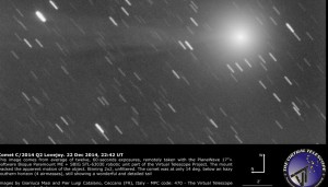 Ecco la cometa di Natale visibile a occhio nudo